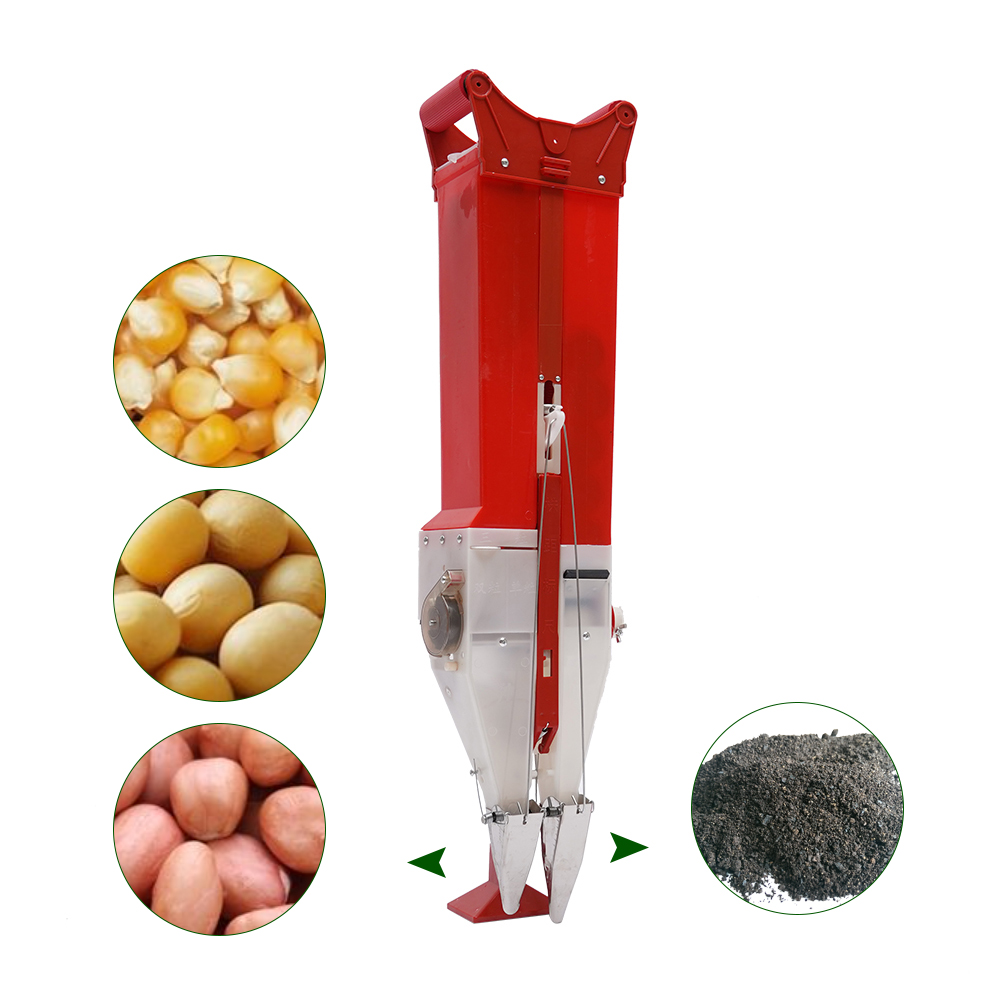 Manual Seeder Hand - Manual Seeder Applicator–Adjustable Flow Seed Planter
