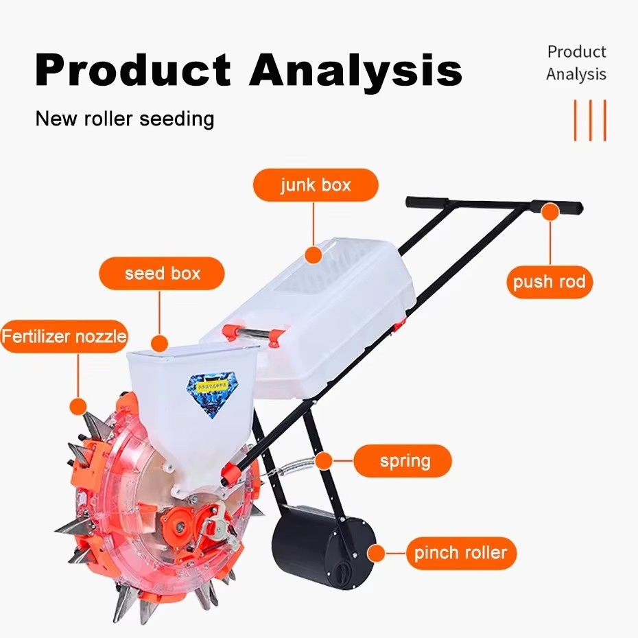 Hand Push Manual Seeder - Manu - đánh giá và giá Manual Seeder Hand