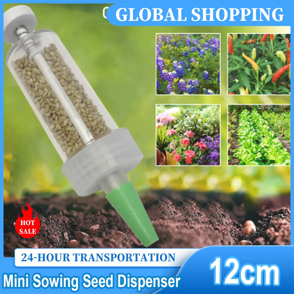 Mini Sowing Seed Dispenser Man - đánh giá và giá Manual Seeder Hand