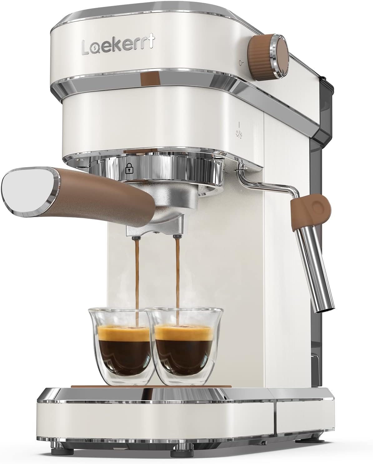 20 Bar Espresso Machine with M - đánh giá và giá Milking Machine