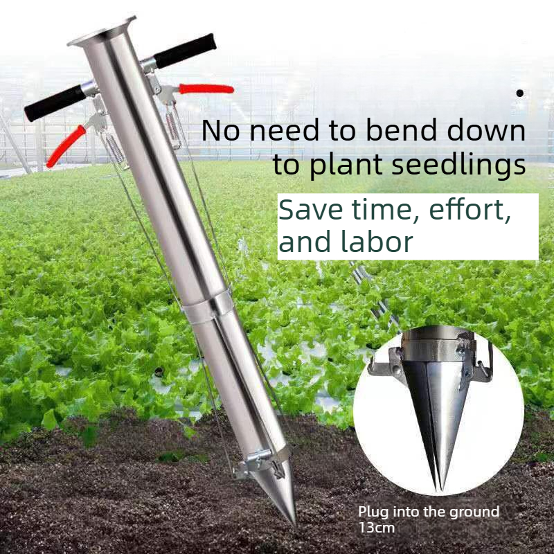 Hand Stainless Steel Seedling  - đánh giá và giá Manual Seeder Hand